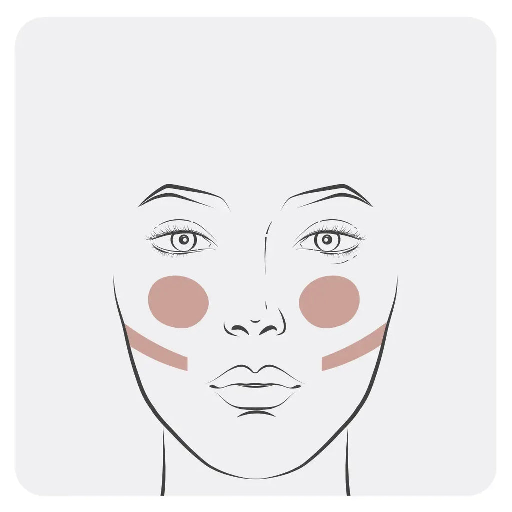 Antibakterieller Blush & Contour Brush