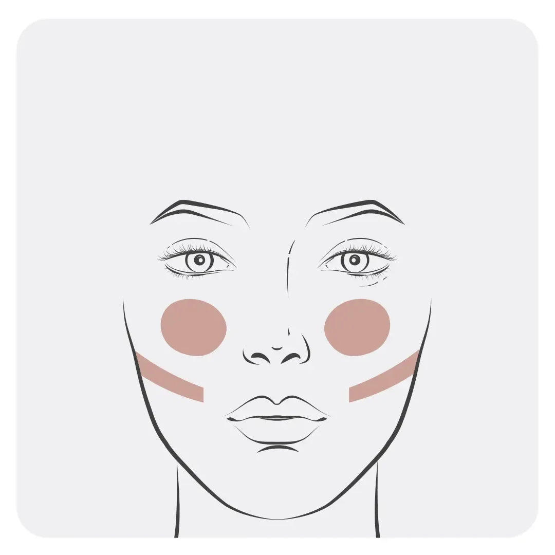 Antibakterieller Blush & Contour Brush