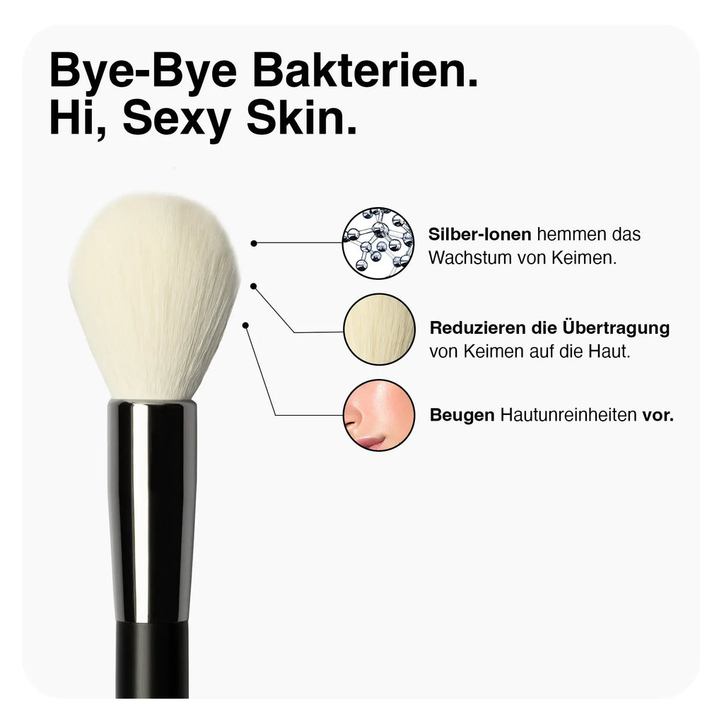 Antibakterieller Powder Brush